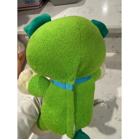 LeapFrog My Pal Scout Talking Plush Dog Green Blue Collar Educational Toy - Picture 12 of 15